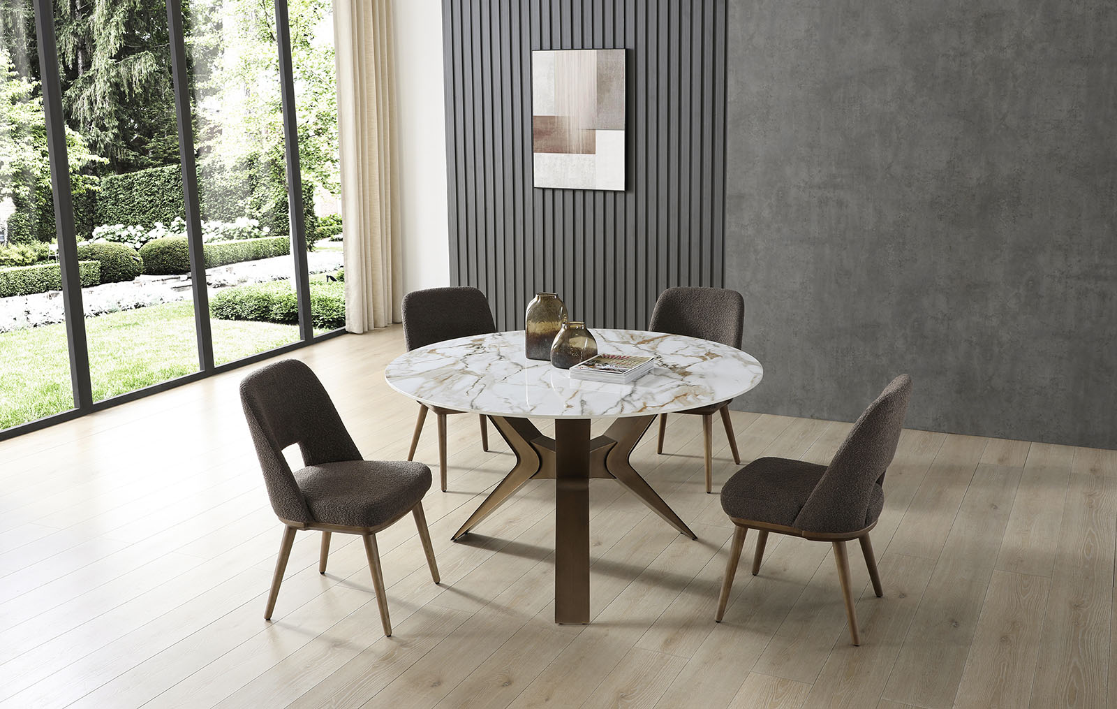 Стол Daniella + 4 стула Agata