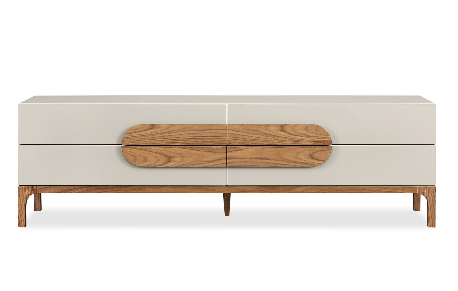 ТВ Тумба Eloisa, слоновая кость/орех