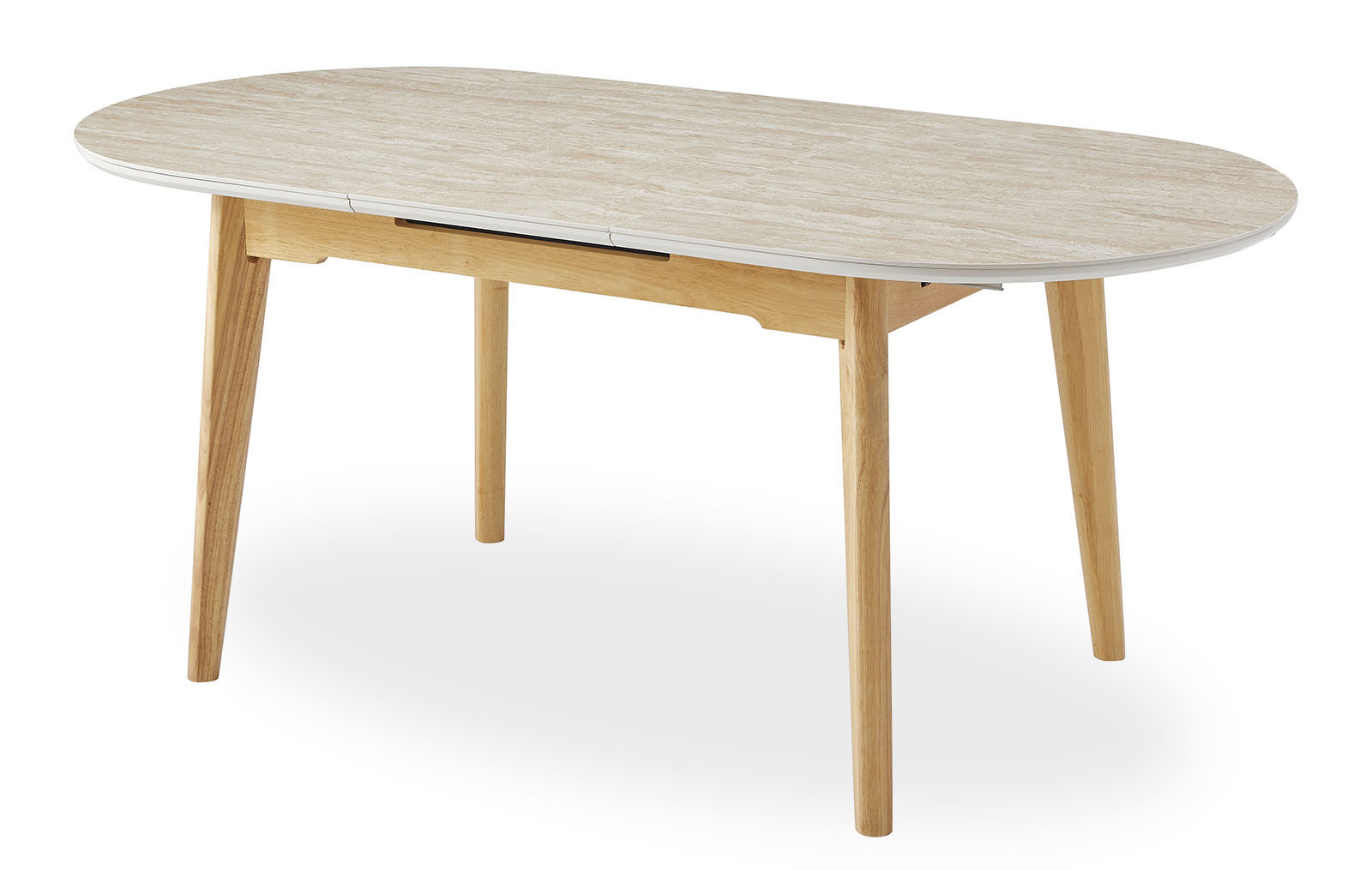 Стол раскладной Elsa 140-180, керамика травертин