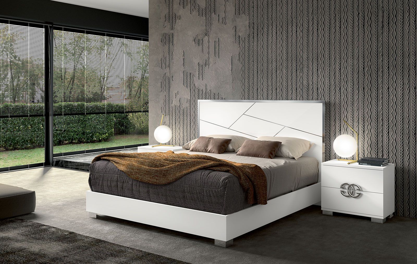 Кровать Dafne 180x200, белый