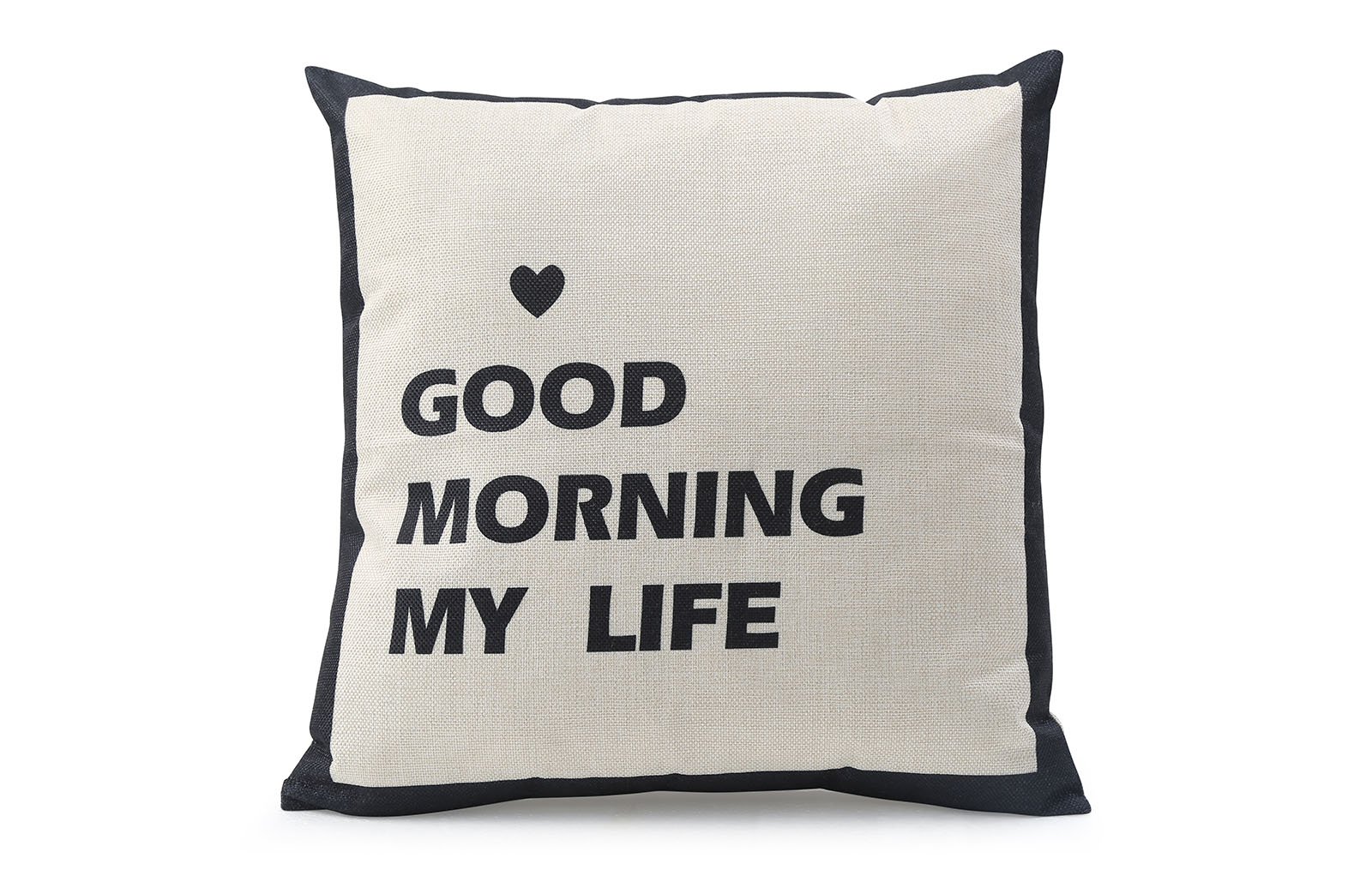 Подушка Good Morning My Life, принт