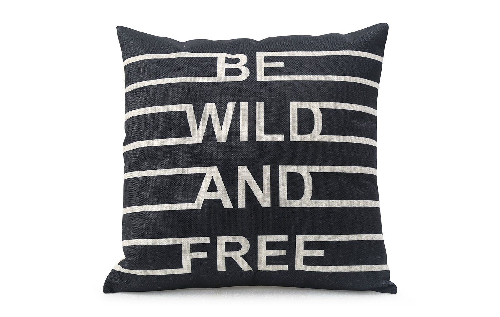 Подушка Be Wild And Free, принт