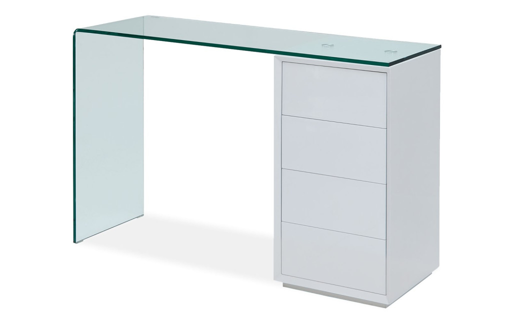 Стол письменный (консоль) Concord, белый Concord_Desk_White.jpg