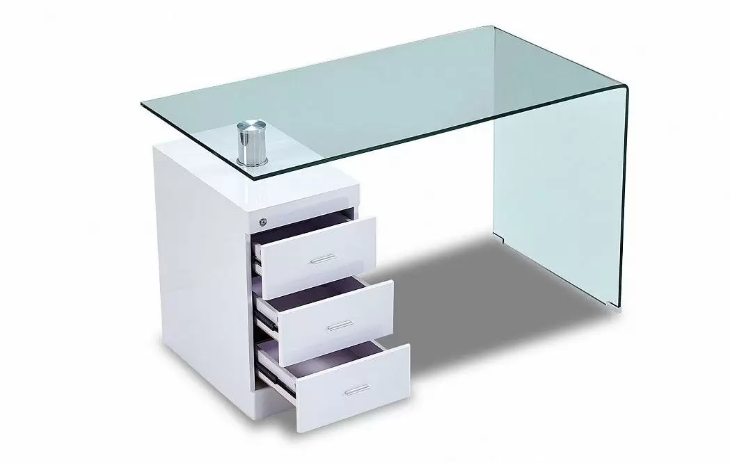 Стол письменный Waterfall, белый - фото 12