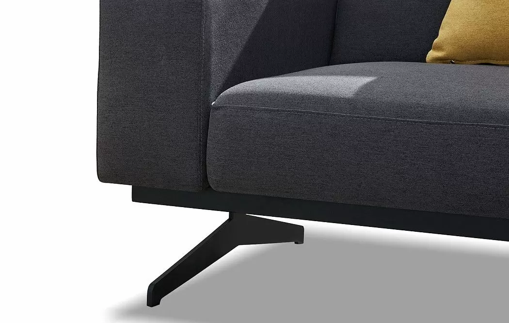 Диван-кровать Soho, графитовый/желтый - фото 8