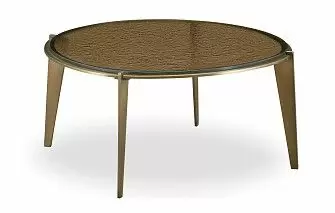 Стол журнальный Joy (85), коричневое стекло