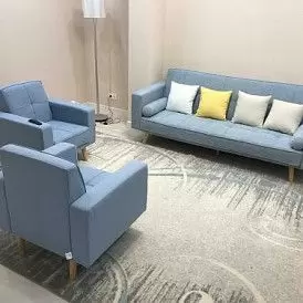 Диван-кровать Scandinavia, голубой цвет