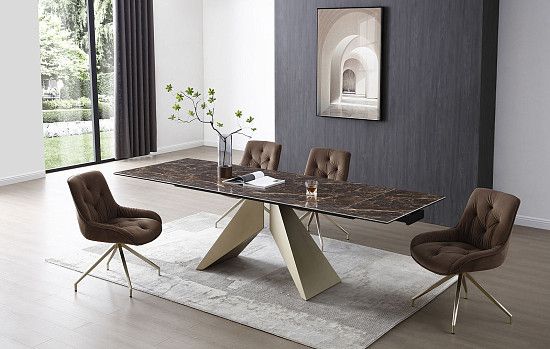 Стол Luxor + 4 стула Joely