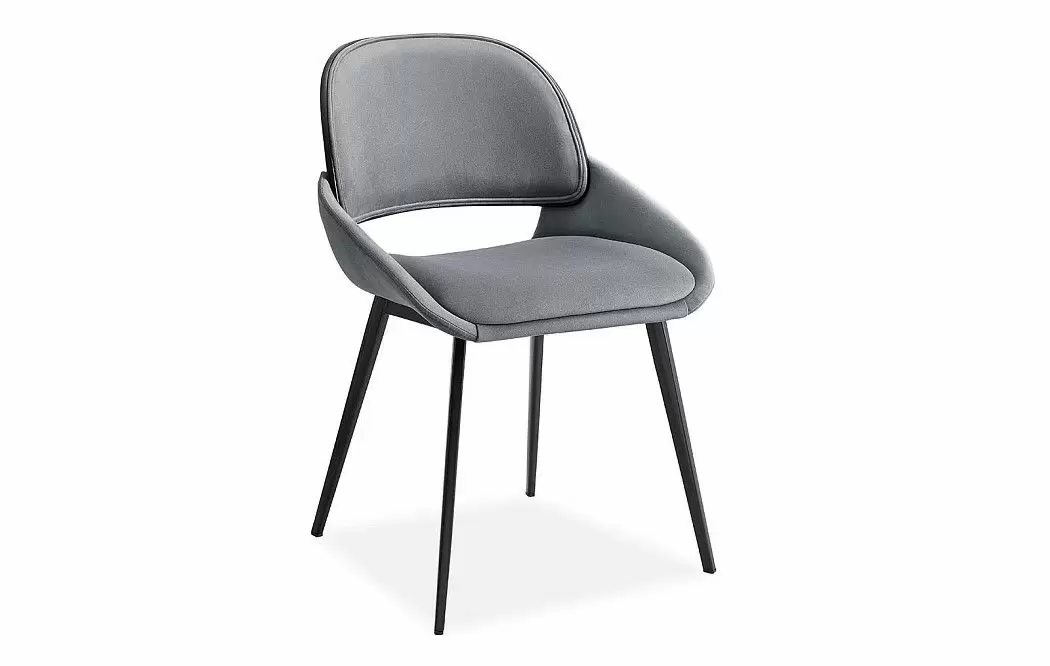 Стул Jerry, серый/черный