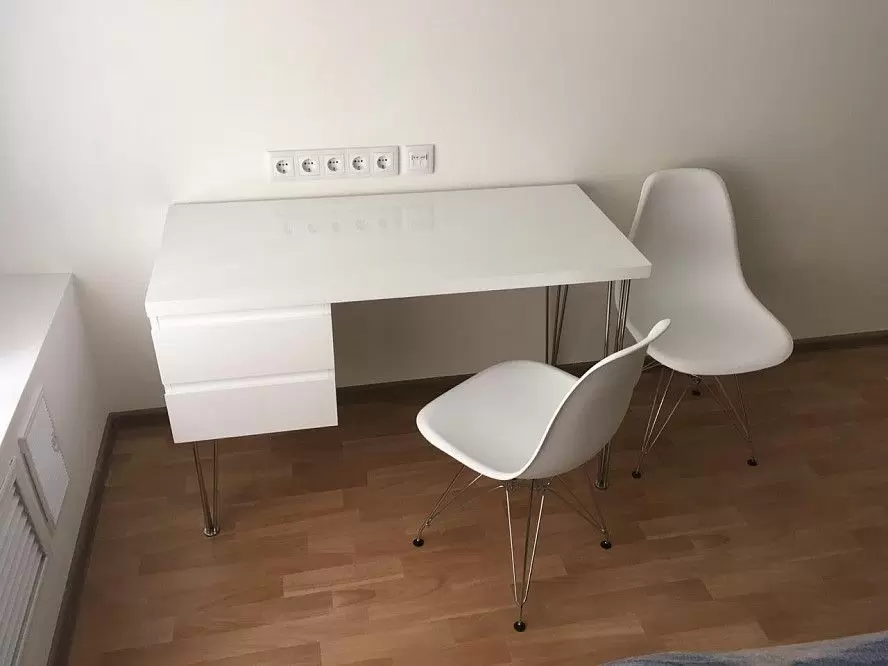 Стол письменный Novum, белый - фото 19