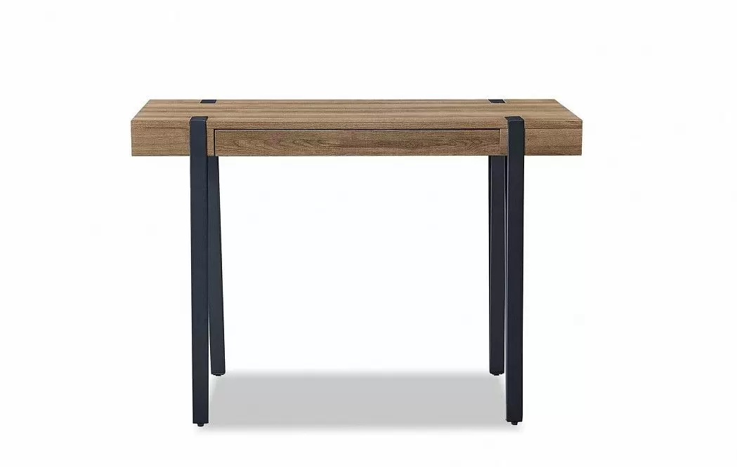 Стол письменный Project, орех/черный - фото 11