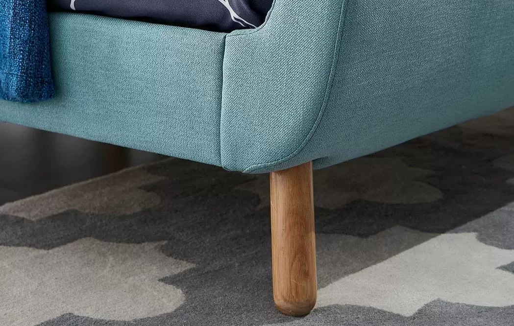 Комплект для спальни Borneo, бирюзовый/орех - фото 3