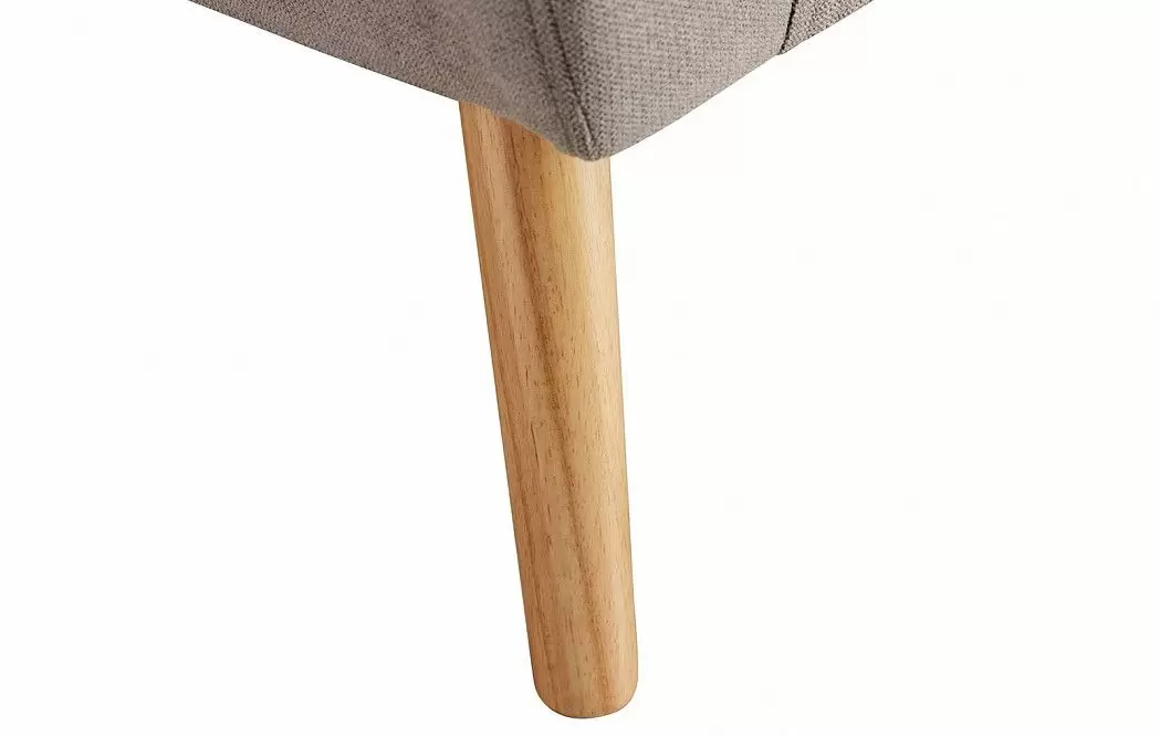 Диван Florence 3-х местный, серо-бежевый/натуральный - фото 7