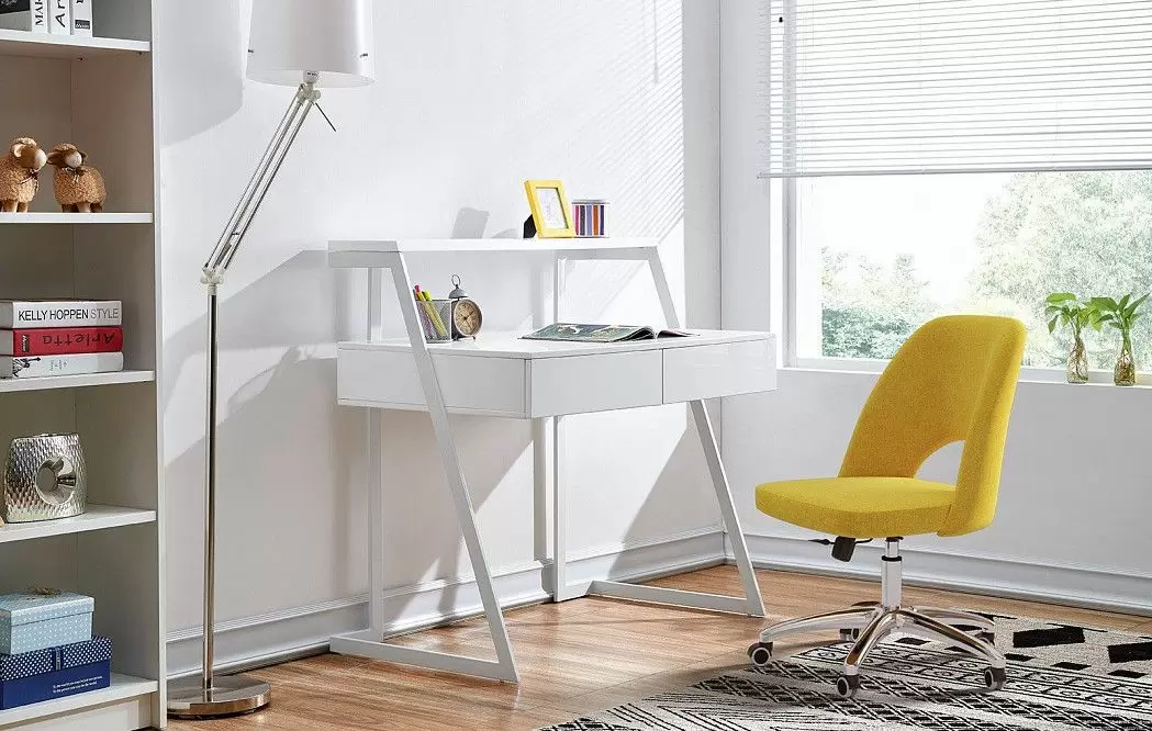 Стол письменный Kristen, белый - фото 2