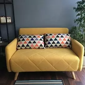 Диван-кровать Cardiff, желтый