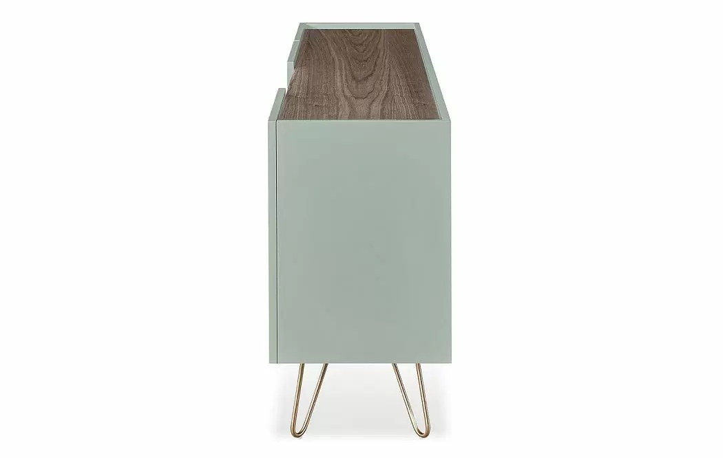 Буфет Tilda, светло-серый/орех - фото 9