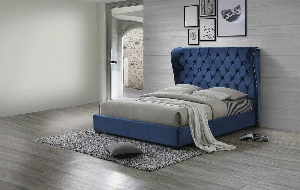 Кровать Fabiana, темно-синий - фото 4