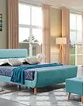 Кровать Borneo, бирюзовый