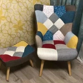 Кресло Hygge, коричневый/натуральный