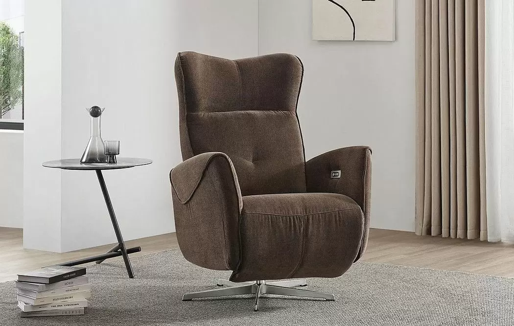 Кресло-реклайнер Leblon, коричневый