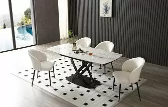 Стол Lorenzo + 4 стула Ornella