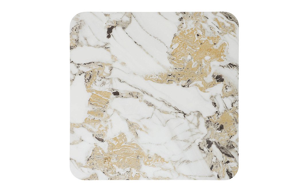 Стол журнальный Jane (90), золотистая керамика/медь - фото 5