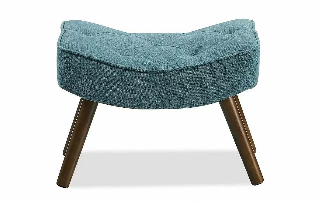 Оттоманка Hygge, темно-бирюзовый/орех - фото 6