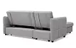 Диван-кровать Rotterdam угловой (левый), цвет серый