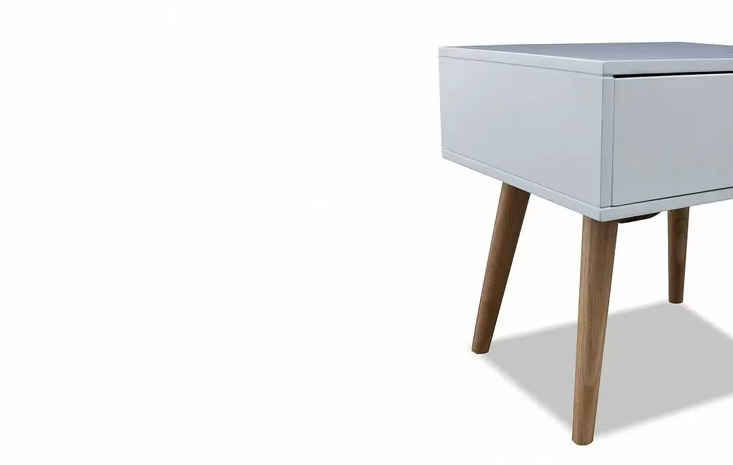 Тумба прикроватная Polly, белый - фото 8