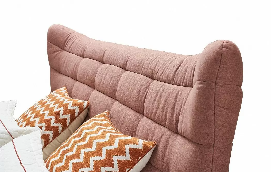 Кровать Venezia 200x200, коралловый - фото 7