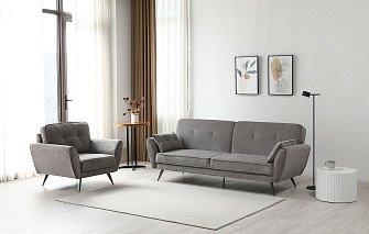 Комплект мягкой мебели Edinburgh, серый