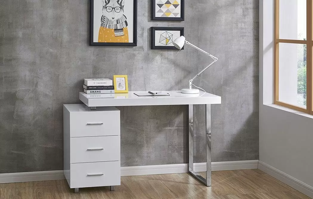 Стол письменный Ashby, белый - фото 3
