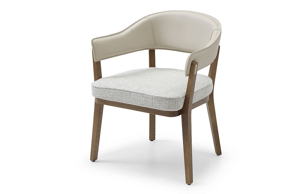 Стул Ernest, бежевый/серый/орех - фото 10