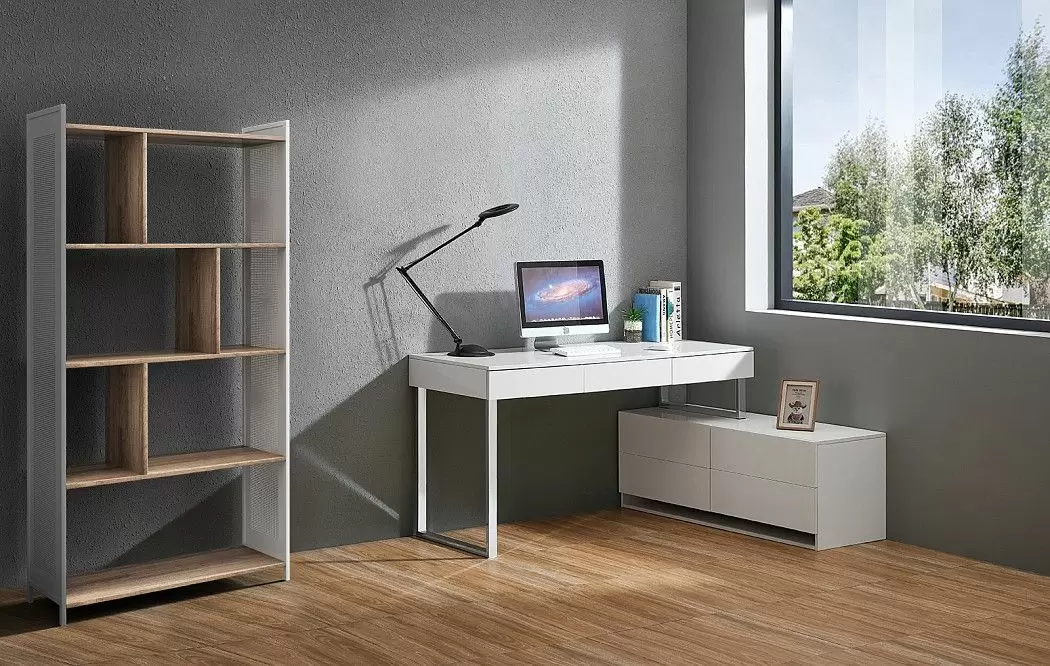 Стол письменный Dresden, белый/хром - фото 3