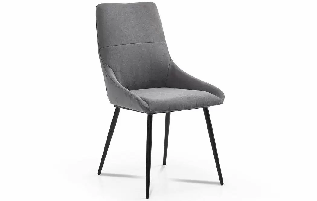 Стул Zoe, темно-серый/черный