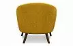 Комплект мягкой мебели Florence, желтый шафран/орех