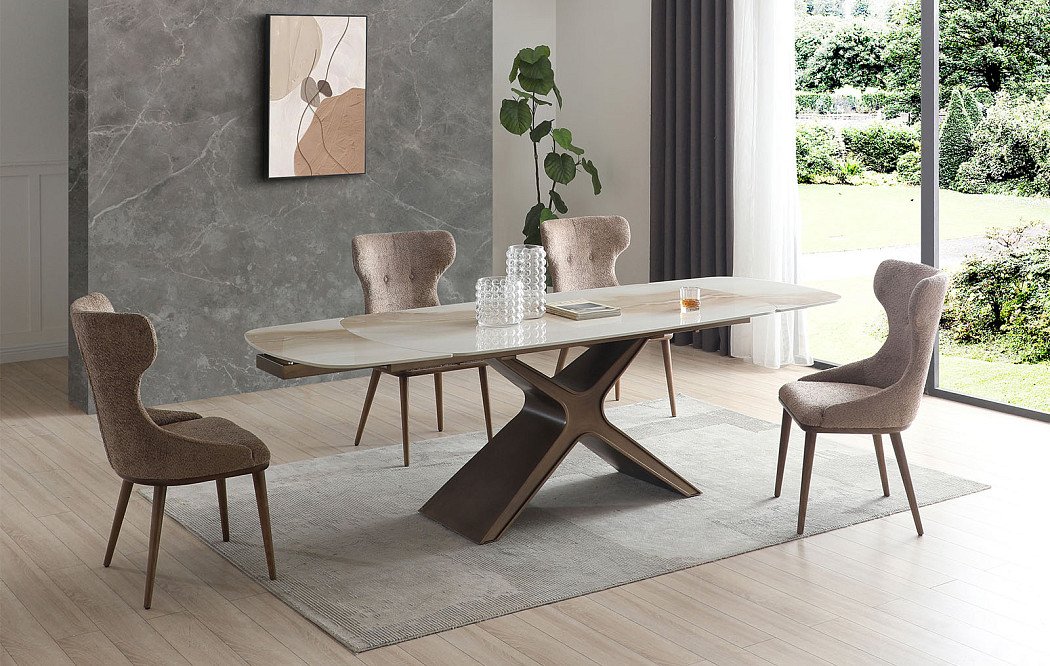 Стул Augusta, капучино/орех - фото 4