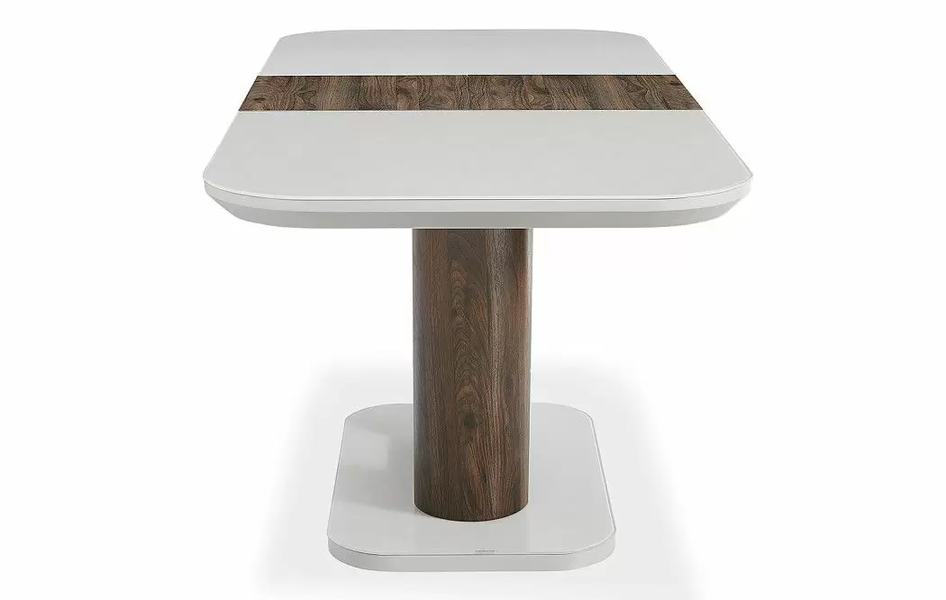 Стол раскладной Ester 160-200, бежевый/коричневый - фото 18