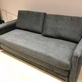 Диван-кровать Arizona 3-х местный, желтый/графит