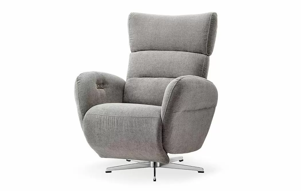 Кресло-реклайнер Star, серый - фото 4