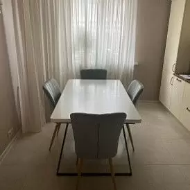 Стул Ludwig, голубой/дерево