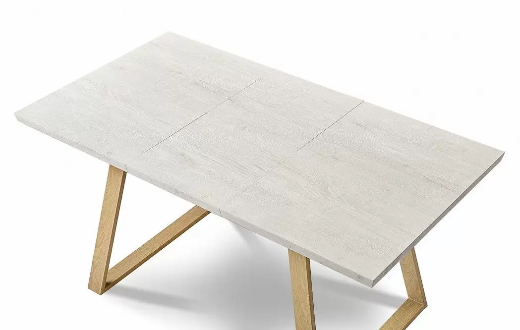 Стол раскладной Norfolk 110-150, светлый дуб/вяз - фото 15