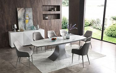 Стол Palermo + 4 стула Romeo