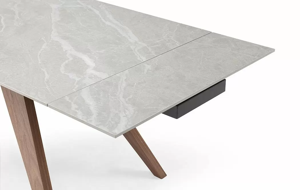 Стол Valencia + 4 серых стула Berta - фото 6