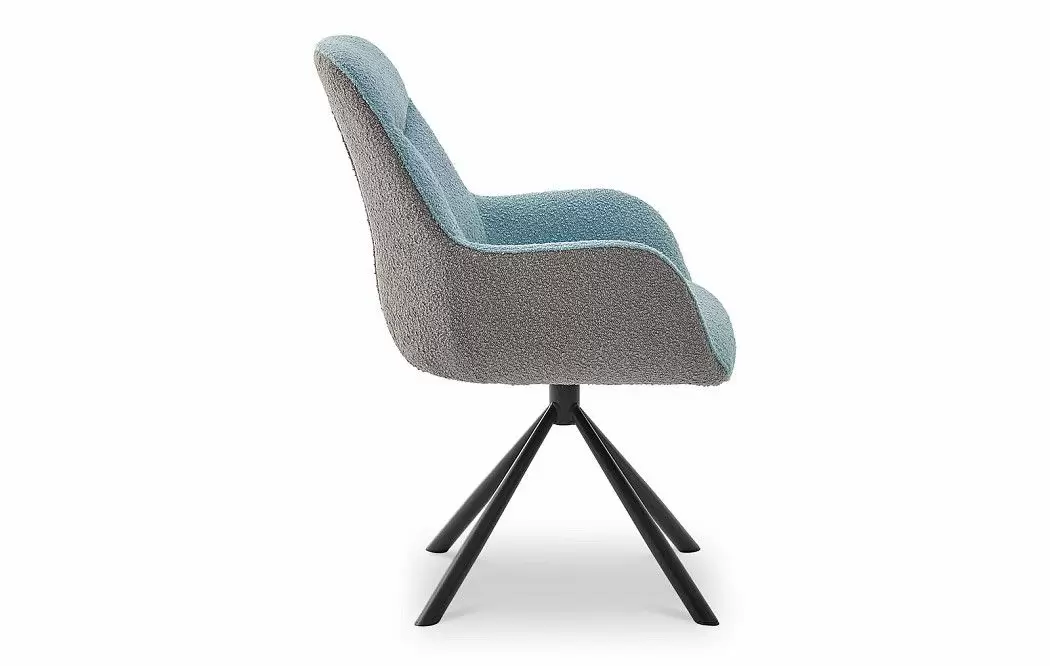 Стул Mabel, голубой/серый - фото 10