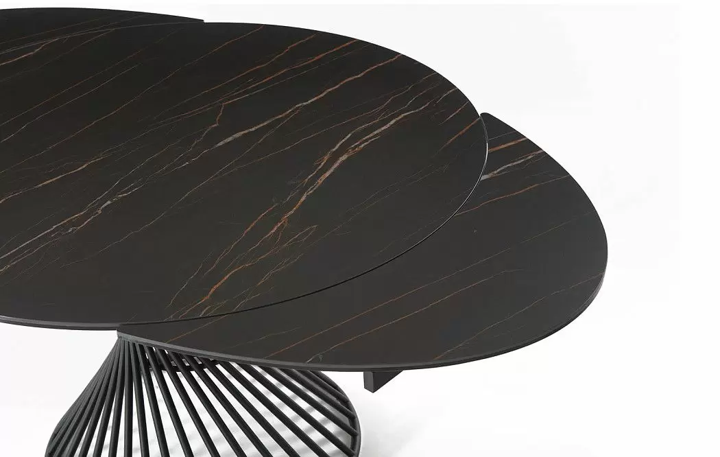 Стол Tornado + 4 стула Vincent охра - фото 6