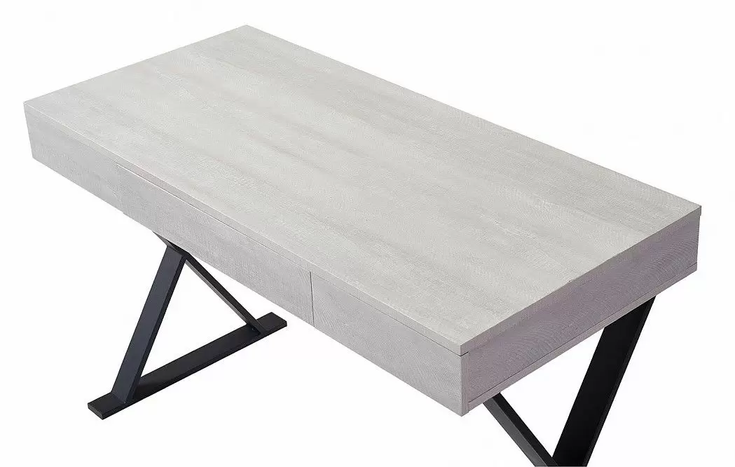 Стол письменный Croft, пепельный дуб/черный - фото 10