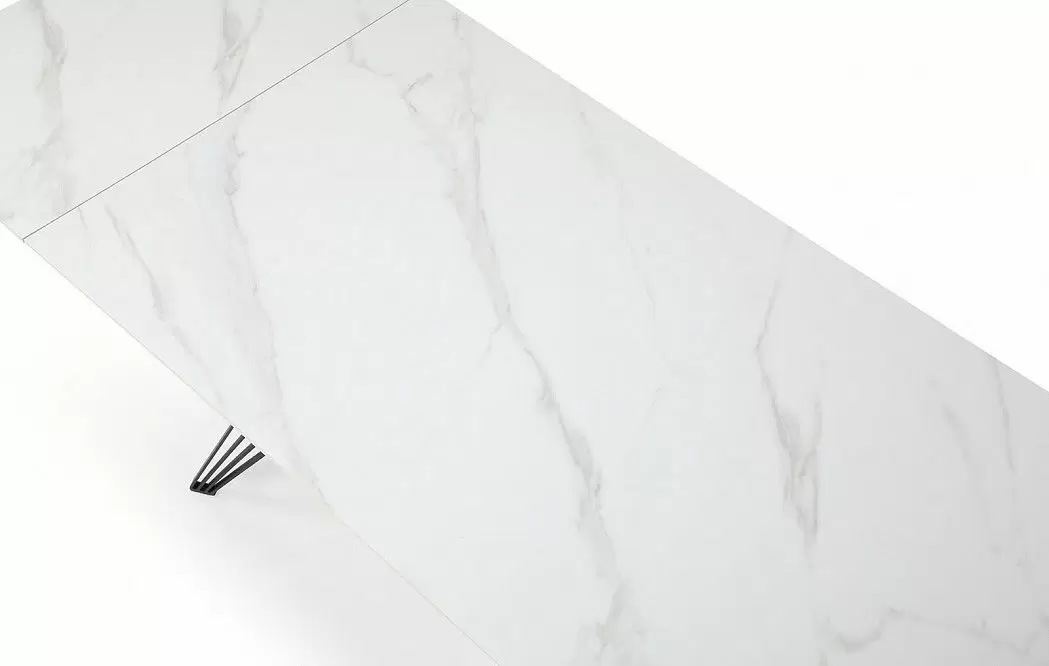 Стол раскладной Parma 180-280, керамика "каррарский мрамор" - фото 11