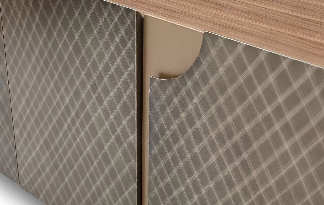 Буфет Emily, орех/бронза - фото 6