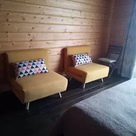 Кресло-кровать Flex, желтый